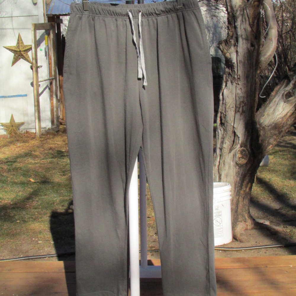 Dark Gray Green Track Pants for Women